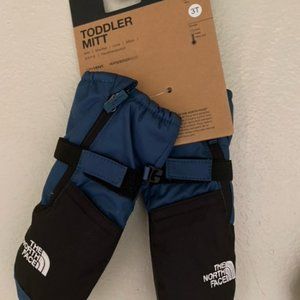 THE NORTH FACE Blue Toddler Mittens Size 3T